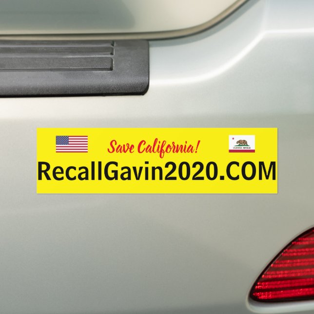 Autocollant De Voiture Rappelez-vous l'autocollant pare-chocs Gavin Newso (En voiture)