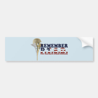 Autocollant De Voiture RAPPELEZ-VOUS P.T.S.D. Bumpersticker