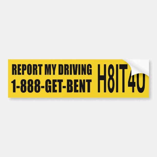 Autocollant De Voiture Rapportez mon entraînement (Devant)