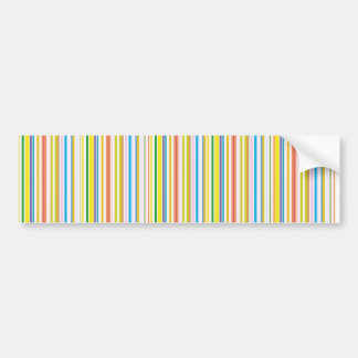 Autocollant De Voiture Rayures colorées multi