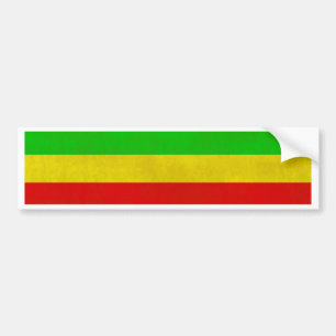 Autocollant De Voiture Rayures sales de Rasta