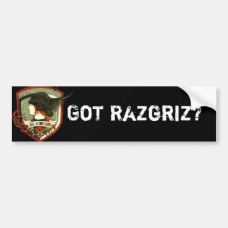 Autocollant De Voiture Razgriz obtenu ?