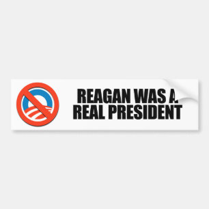 Autocollant De Voiture Reagan était un vrai président
