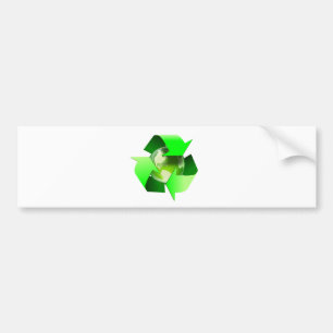 Autocollant De Voiture Recycler