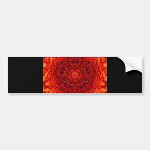 AUTOCOLLANT DE VOITURE RED DAHLIA