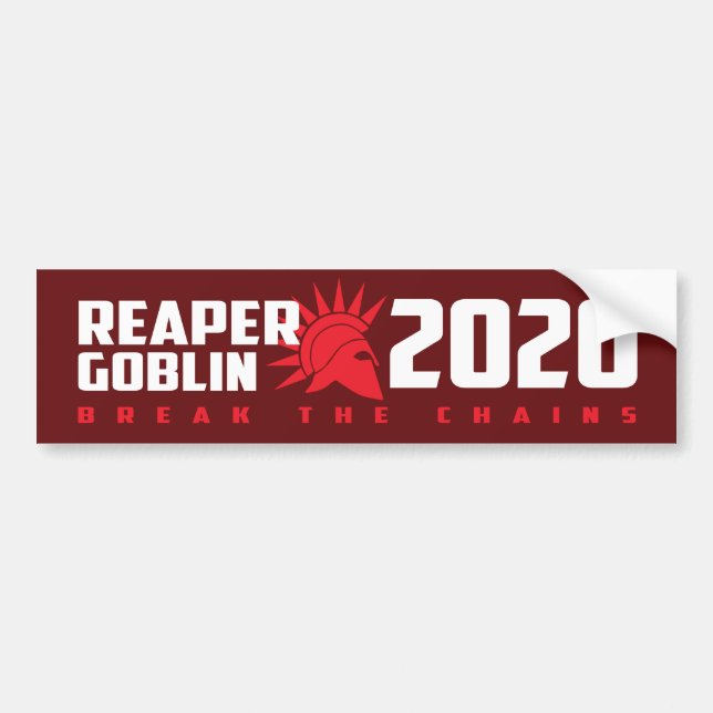 Autocollant De Voiture Red Rising Reaper/Goblin 2020 (Devant)
