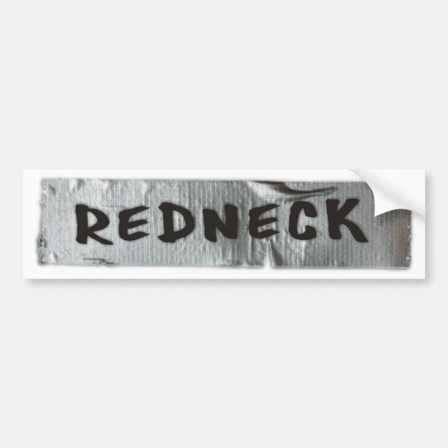 AUTOCOLLANT DE VOITURE REDNECK (Devant)