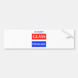 Autocollant De Voiture RÉÉLISEZ Steagall en verre
