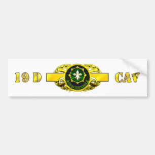 Autocollant De Voiture régiment blindé du calvaire 19D 2ème