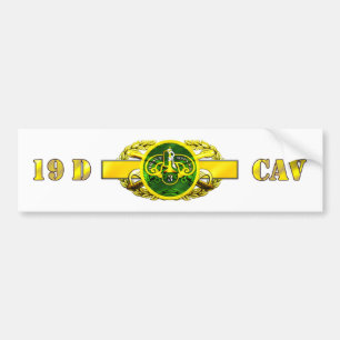 Autocollant De Voiture régiment blindé du calvaire 19D 3ème
