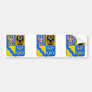 Autocollant De Voiture Région d'Olomouc, tchèque