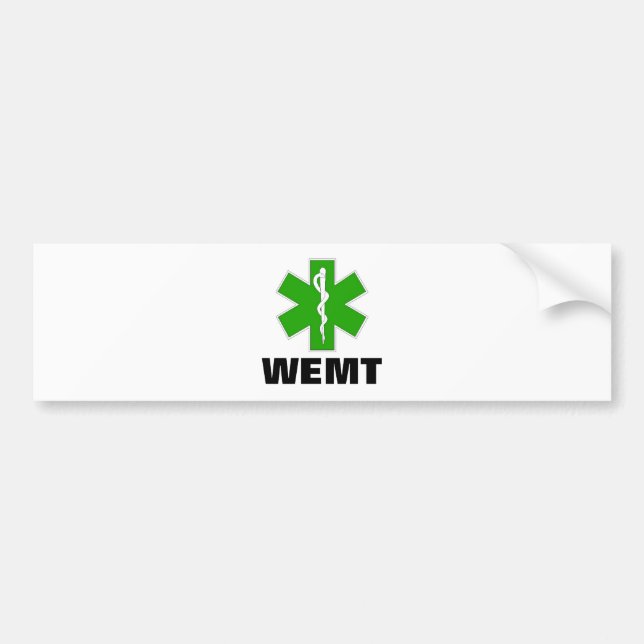 Autocollant De Voiture Région sauvage EMT (Devant)