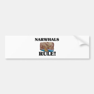 Autocollant De Voiture Règle de NARWHALS !