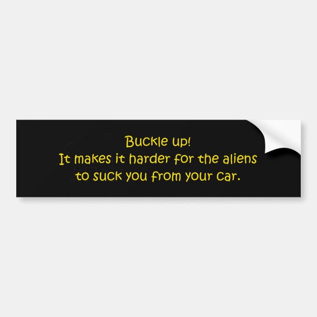 Autocollant De Voiture Regrouper les Aliens (Devant)