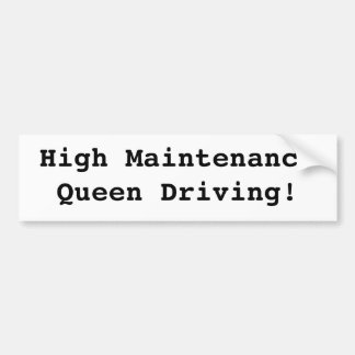 Autocollant De Voiture Reine de maintenance élevée (adhésif pour