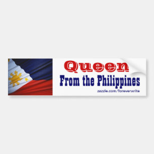 Autocollant De Voiture reine des philippines