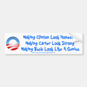Autocollant De Voiture Relativité d'Obama