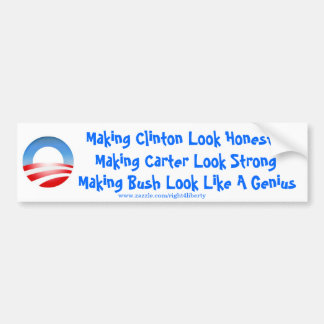 Autocollant De Voiture Relativité d'Obama