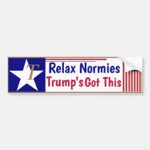 Relax Normies Trump a ceci !