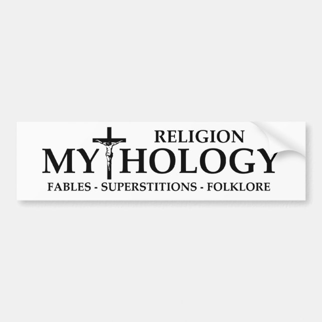 Autocollant De Voiture Religion = mythologie de BMP (Devant)