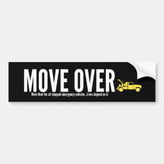 Autocollant De Voiture Remorquage du mouvement au-dessus de l'adhésif