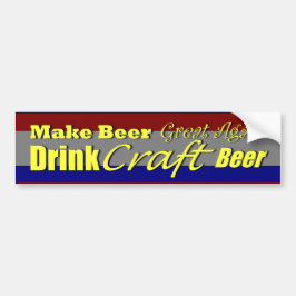 Autocollant De Voiture Rendre la bière super 3