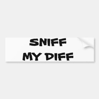 Autocollant De Voiture Reniflez mon Diff