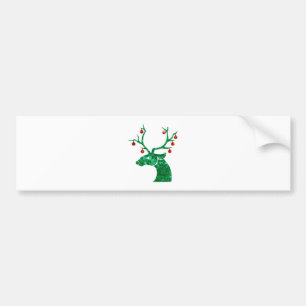 Autocollant De Voiture rennes de noël