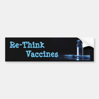 Autocollant De Voiture Repensez les vaccins