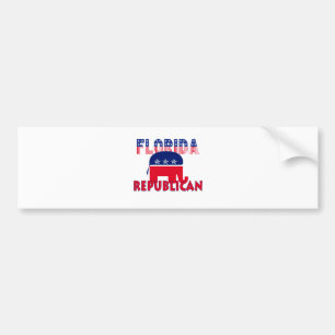 Autocollant De Voiture Républicain de la Floride