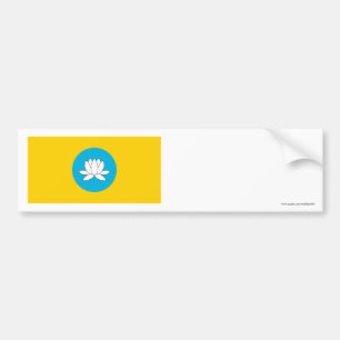 Autocollant De Voiture République de drapeau de la Kalmoukie