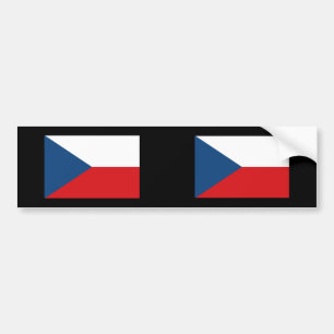 Autocollant De Voiture République de theech, tchèque