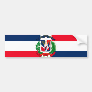 Autocollant De Voiture République dominicaine