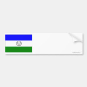 Autocollant De Voiture République du drapeau de Jämtland (officieux)
