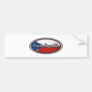 Autocollant De Voiture République Tchèque
