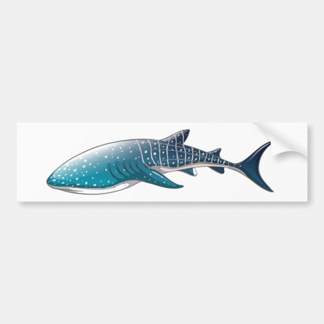 Autocollant De Voiture Requin de baleine (Devant)