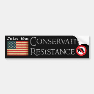 Autocollant De Voiture Résistance conservatrice
