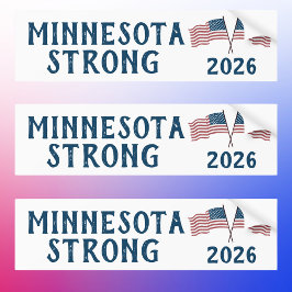 Autocollant De Voiture Résistance personnalisée du Minnesota