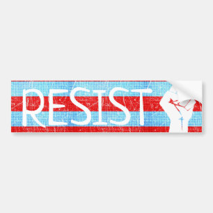 Autocollant De Voiture Résistez à l'autocollant anti-Trump