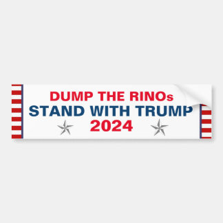 AUTOCOLLANT DE VOITURE RESTEZ AVEC L'ÉTIQUETTE DE BULLETIN TRUMP 2024
