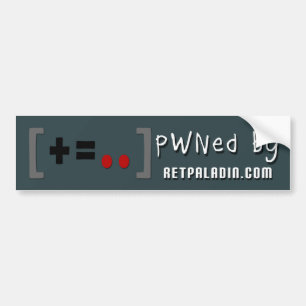 Autocollant De Voiture RetPaladin.com - adhésif pour pare-chocs - Gamer
