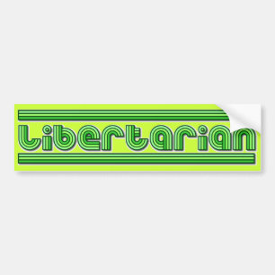 Autocollant De Voiture Rétro adhésif pour pare-chocs libertaire