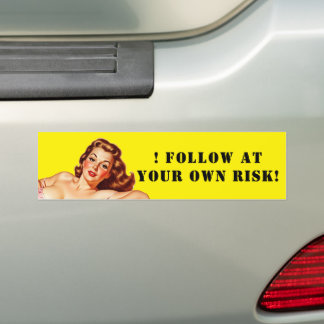Autocollant De Voiture Retro Old School Pin-up girl Art