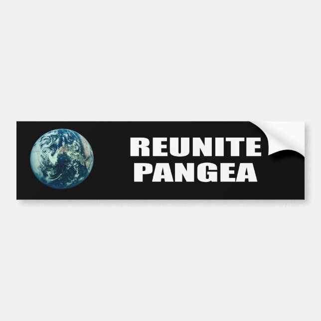 AUTOCOLLANT DE VOITURE RÉUNISSEZ PANGEA (Devant)