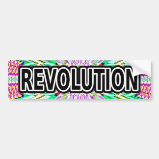 Autocollant De Voiture Révolution