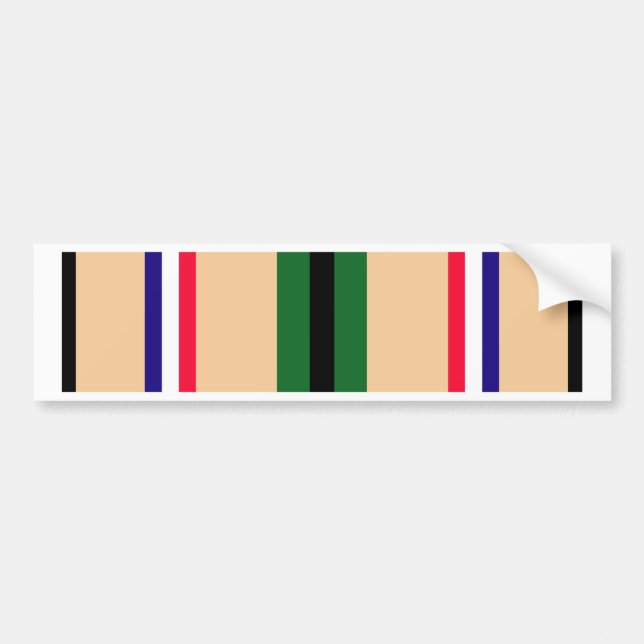Autocollant De Voiture Ribbon du service de l'Asie du Sud-Ouest (Devant)