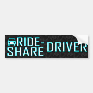 Autocollant De Voiture Ride Share Driving Uber Driver Rideshare Decal