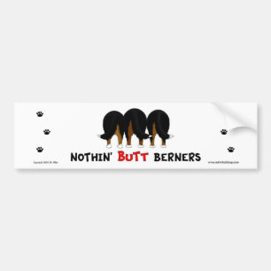 Autocollant De Voiture Rien n'aboutent Berners
