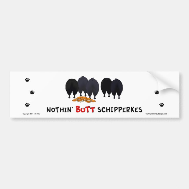 Autocollant De Voiture Rien n'aboutent l'adhésif pour pare-chocs de (Devant)