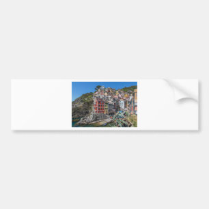 Autocollant De Voiture Riomaggiore Cinque Terre Ligurie Italie